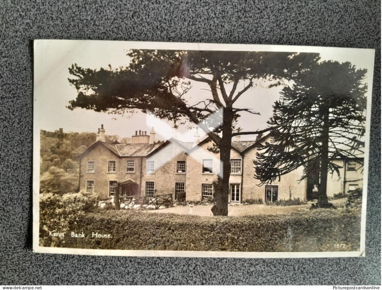 KENTS BANK HOUSE OLD R/P POSTCARD CUMBRIA - Altri & Non Classificati