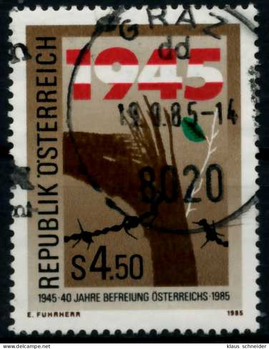 ÖSTERREICH 1985 Nr 1810 Zentrisch Gestempelt X7006A6 - Used Stamps