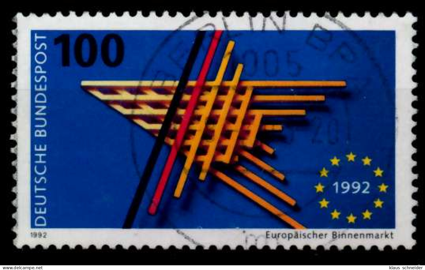 BRD BUND 1992 Nr 1644 Zentrisch Gestempelt X83035E - Used Stamps