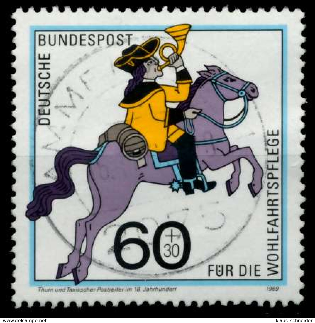 BRD 1989 Nr 1437 Zentrisch Gestempelt X86E0A6 - Used Stamps