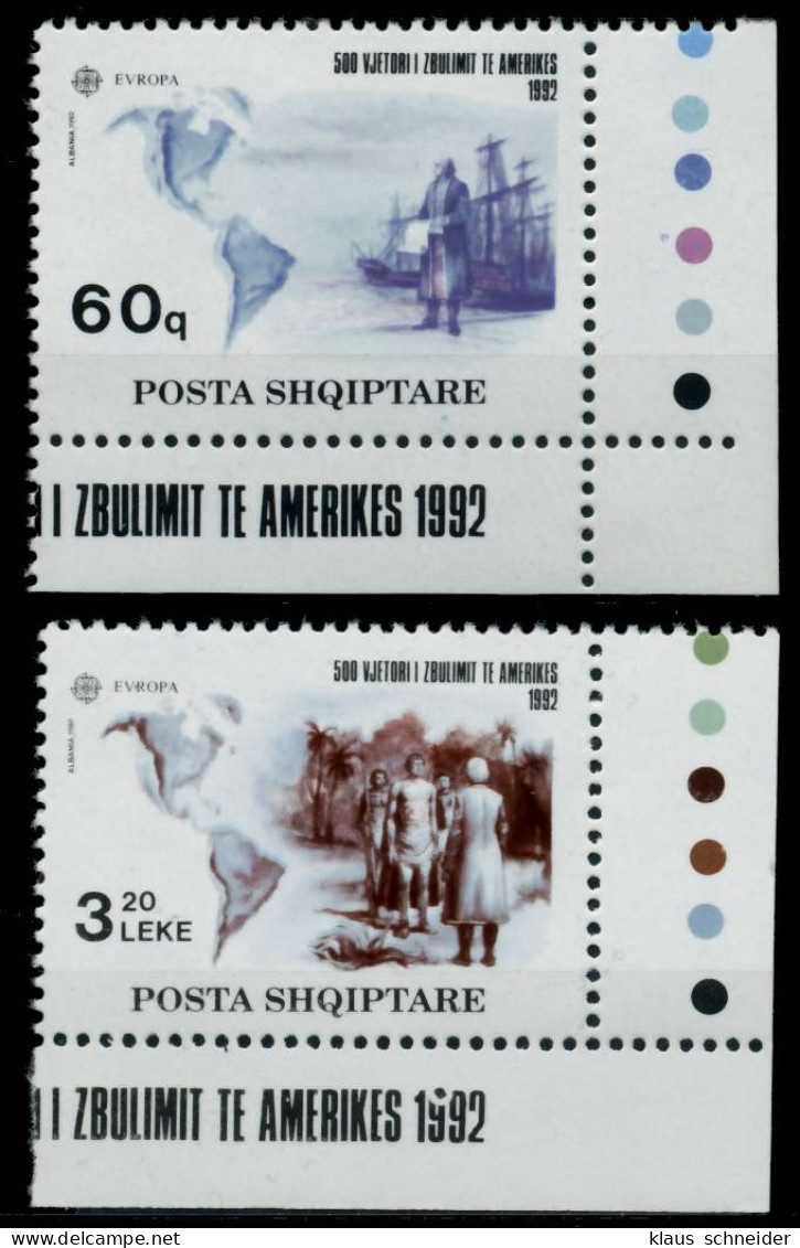 ALBANIEN Nr 2510-2511 Postfrisch ECKE-URE X925952 - Albanie