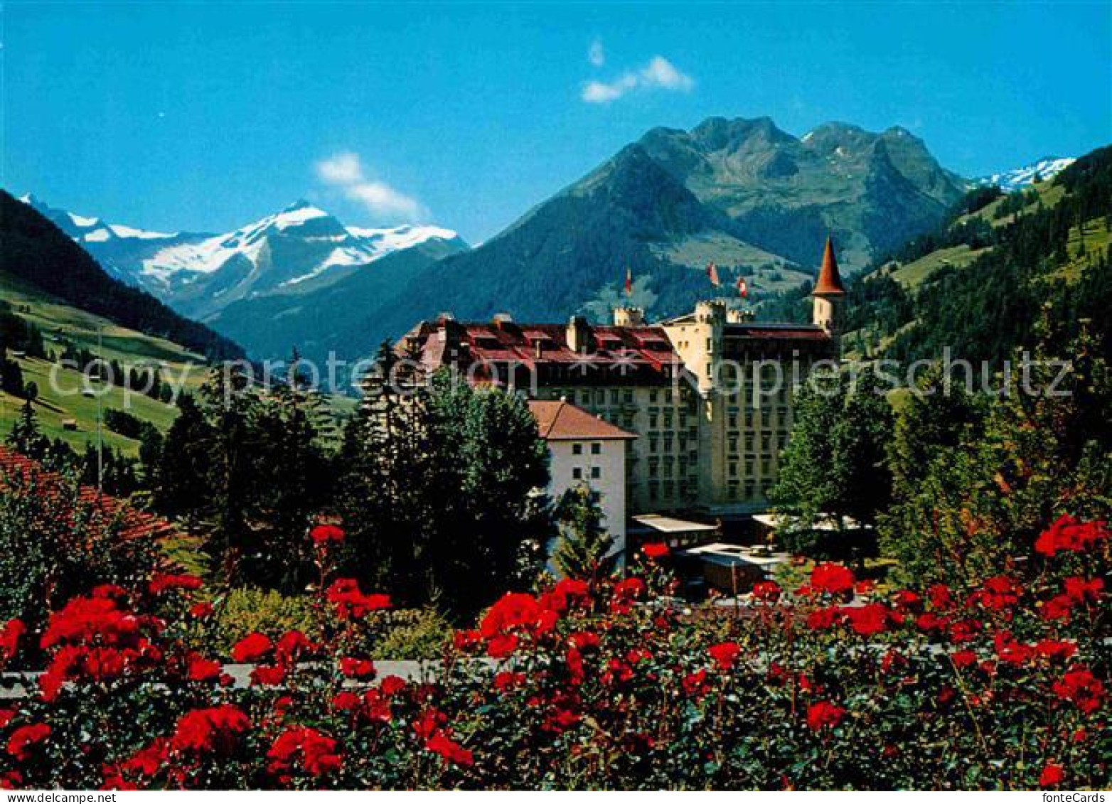 12798063 Gstaad Palace Hotel Oldenhorn Und Staldenflueh Gstaad - Andere & Zonder Classificatie