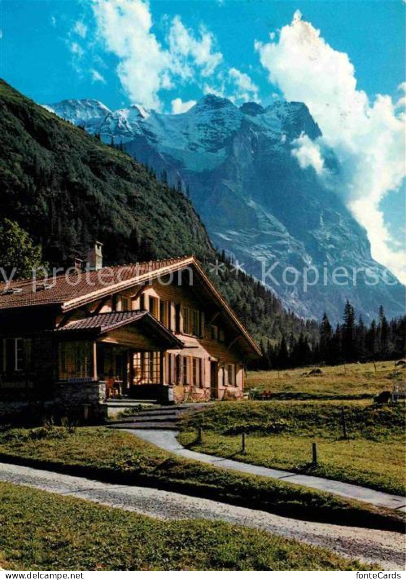 12798062 Wetterhorn Lauterbrunnen Hotel Chalet Schwarzwald-Alp Wetterhorn Lauter - Other & Unclassified