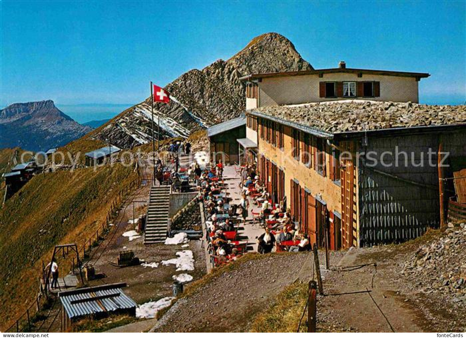 12798058 Rothorn Kulm Kulmhotel Brienzer Rothorn Rothorn Kulm - Andere & Zonder Classificatie