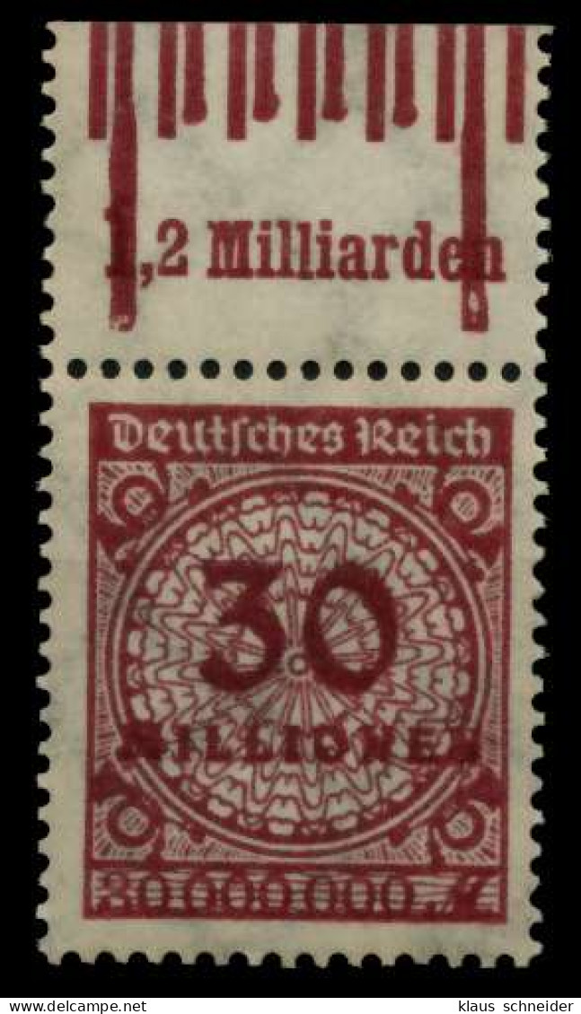 DEUTSCHES REICH 1923 INFLA Nr 320AW OR 0-6-0 1- X72DA72 - Unused Stamps