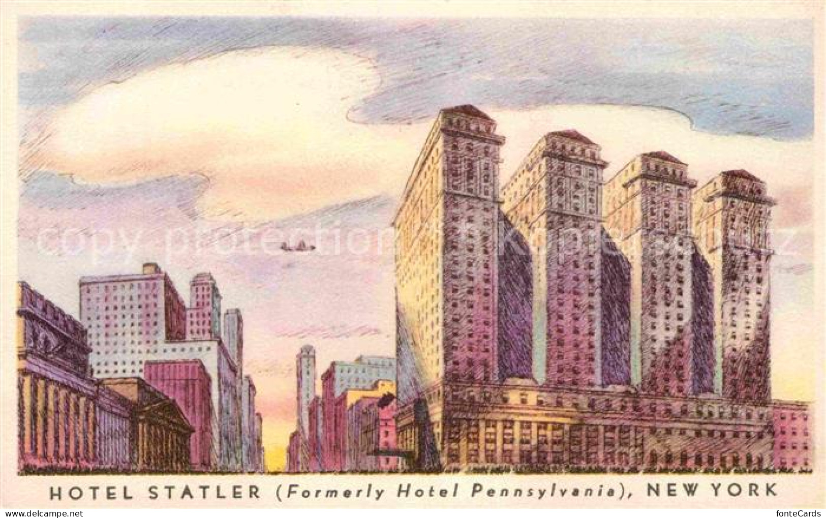 12797336 New_York_City Hotel Statler  - Sonstige & Ohne Zuordnung