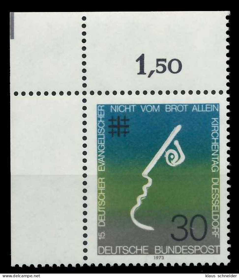 BRD BUND 1973 Nr 772 Postfrisch ECKE-OLI X7FF812 - Ongebruikt