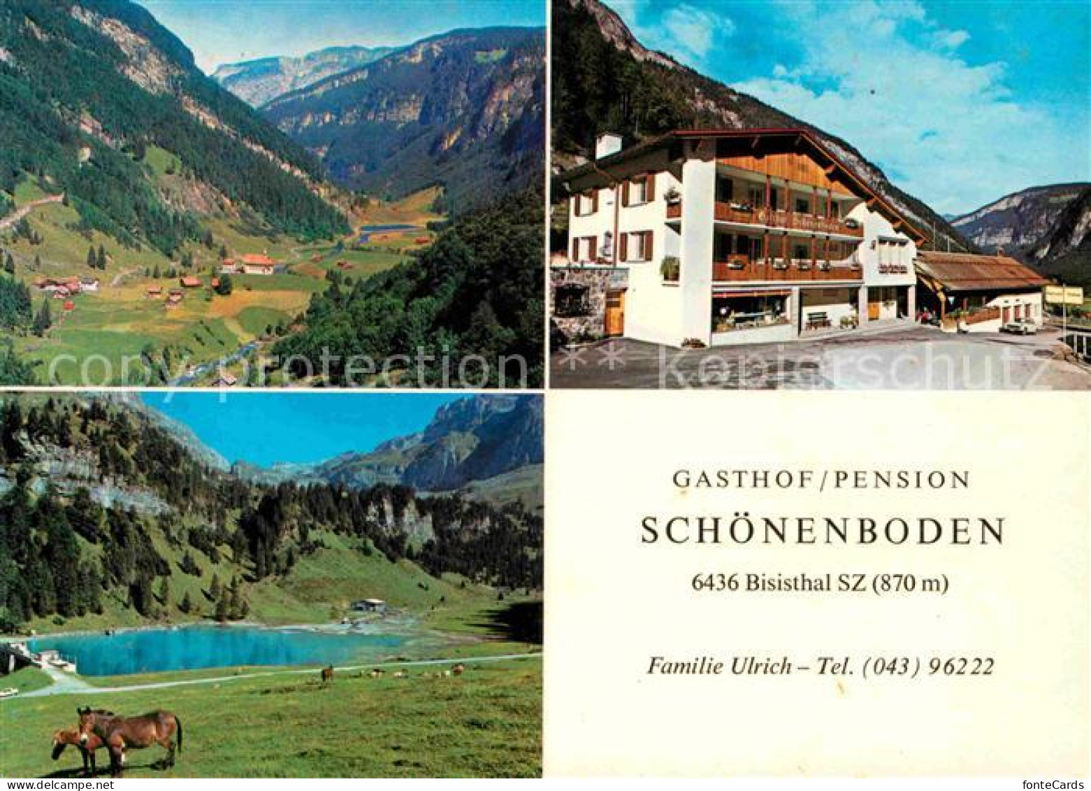 12796672 Bisisthal Gasthof Schoenenboden See Bisisthal - Altri & Non Classificati