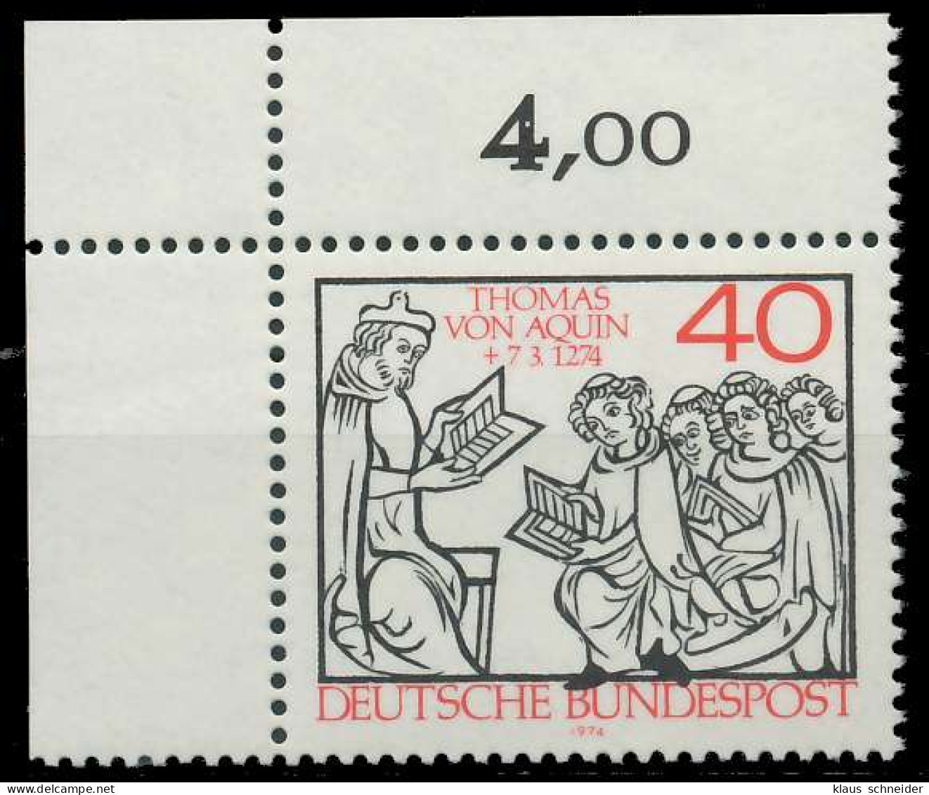 BRD BUND 1974 Nr 795 Postfrisch ECKE-OLI X8501A6 - Neufs