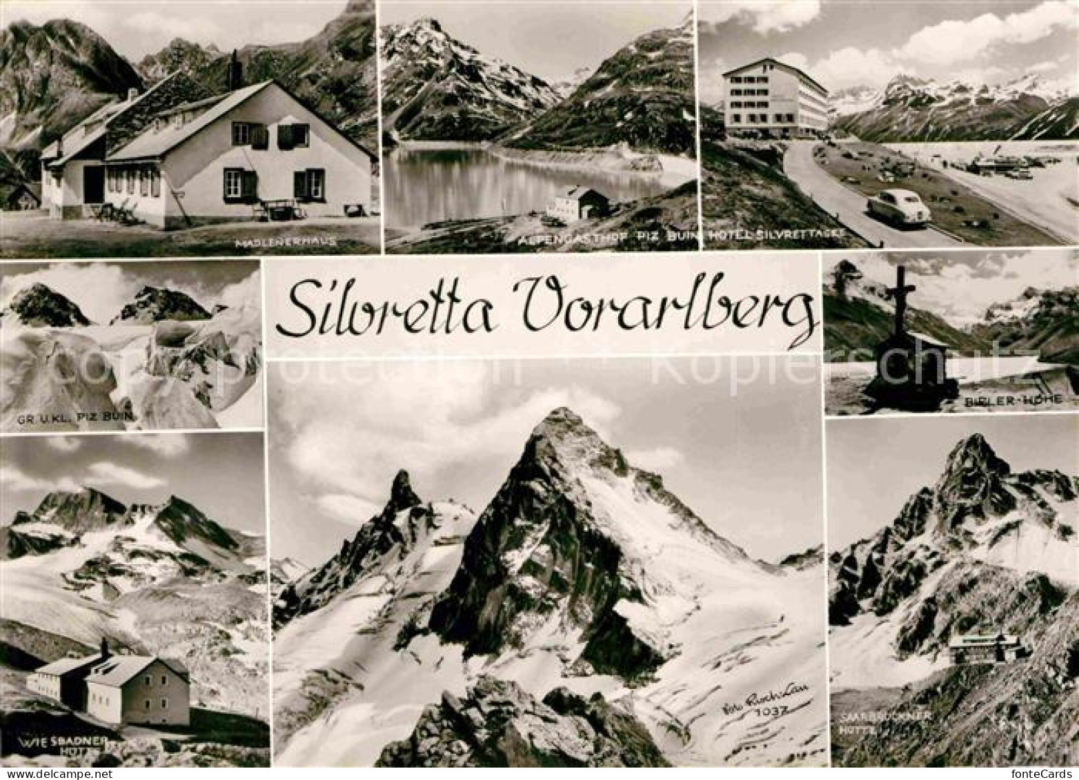 12793752 Silvretta Alpengasthof Piz Buin  Silvretta - Sonstige & Ohne Zuordnung