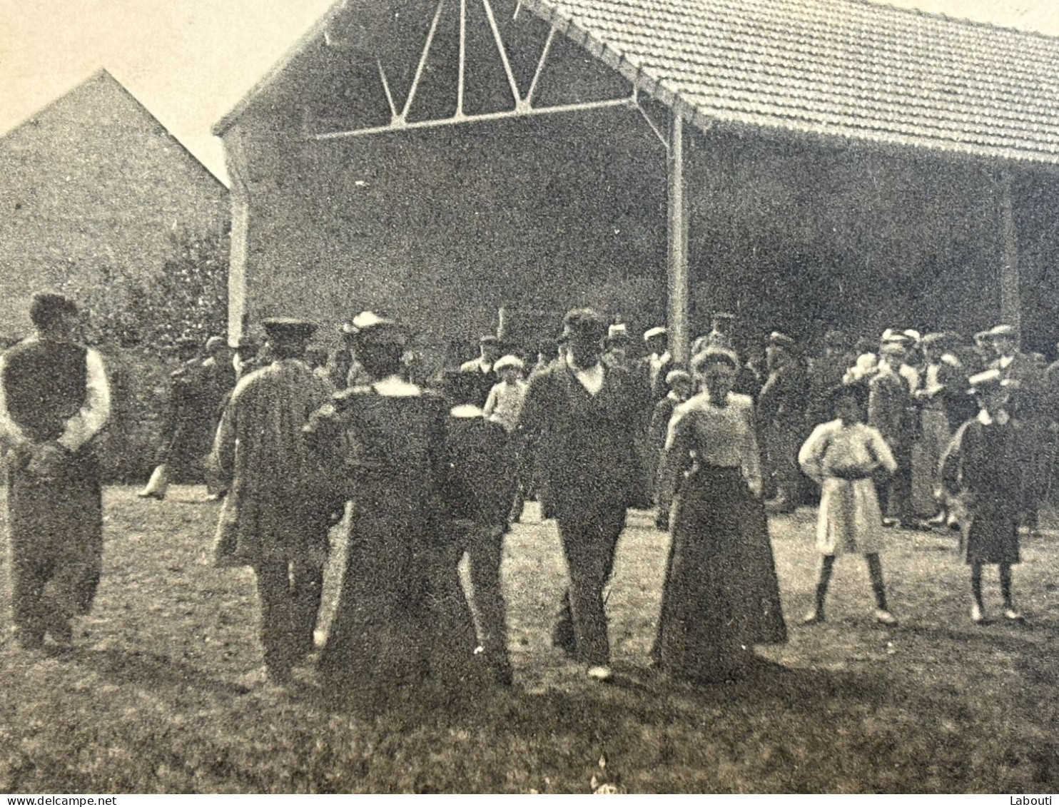 Carte Postale Halle Aux Veaux 17 Septembre 1909 Chatillon Coligny Loiret Voyagé - Chatillon Coligny