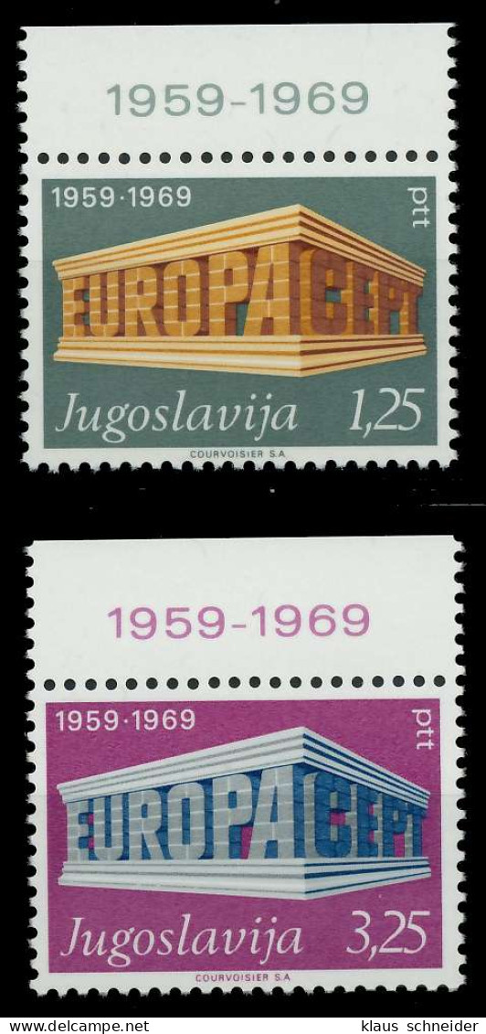 JUGOSLAWIEN 1969 Nr 1361I-1362I Postfrisch ORA X9D1B52 - Ungebraucht