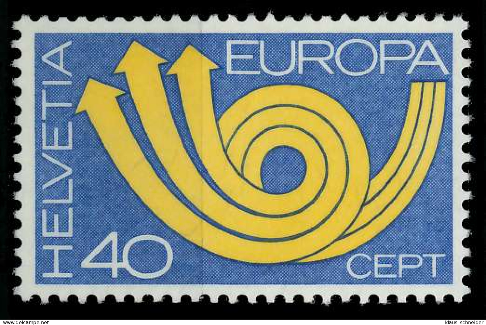 SCHWEIZ 1973 Nr 995 Postfrisch SAC2F6A - Nuovi