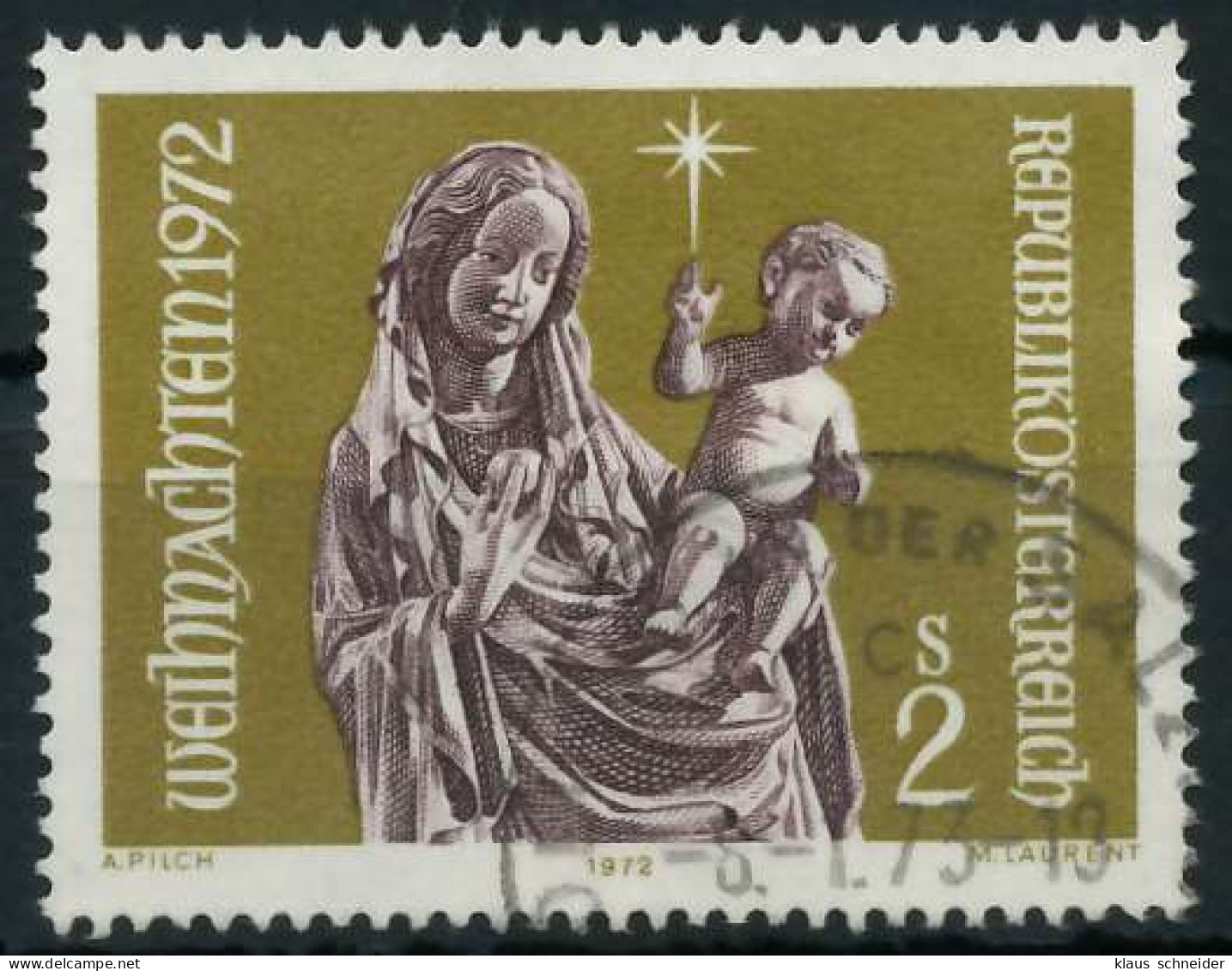 ÖSTERREICH 1972 Nr 1405 Gestempelt X24F446 - Used Stamps