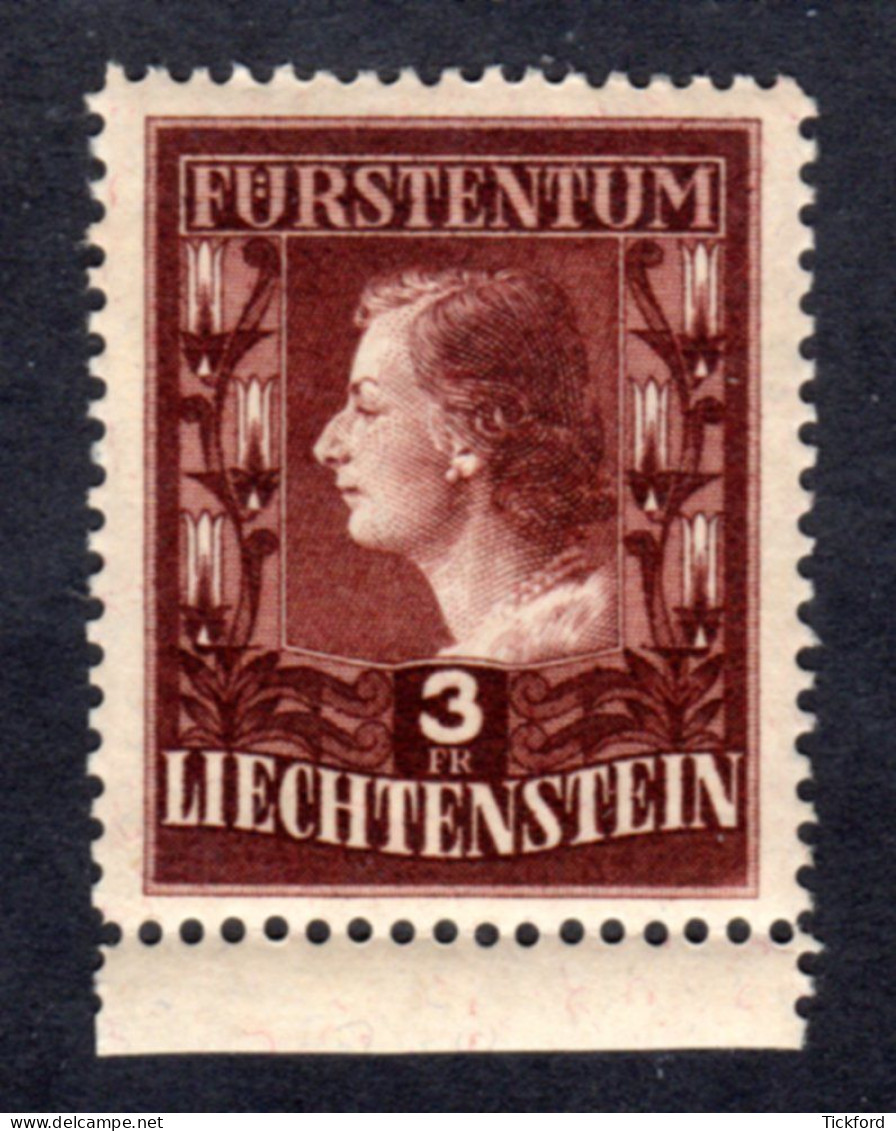 LIECHTENSTEIN 1951 - Yvert N° 267 - NEUF ** LUXE / MNH - Princesse Georgine, TB - Unused Stamps