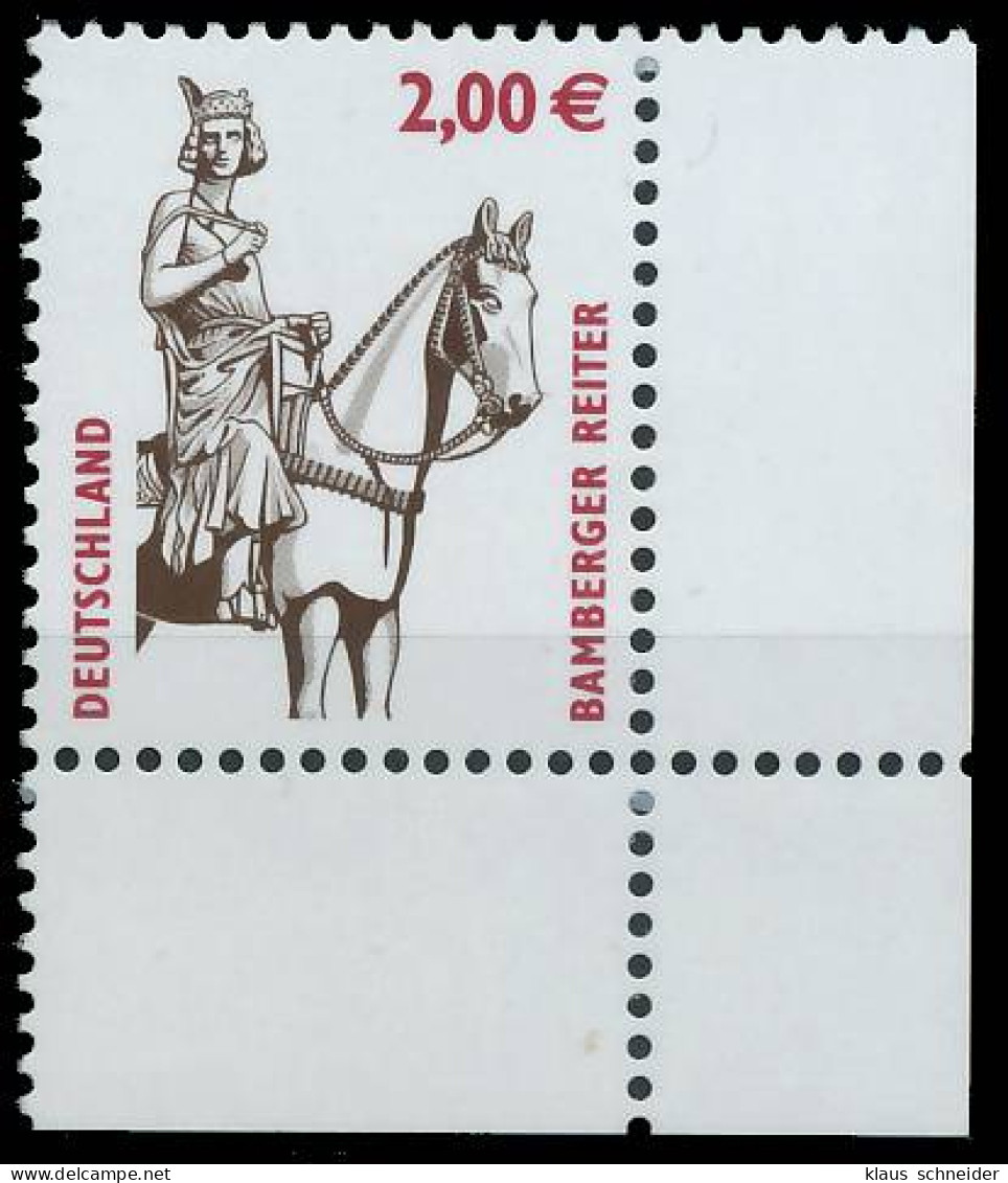 BRD BUND DS SEHENSWÜRDIGKEITEN Nr 2314aI Postfrisch ECK X301FDE - Unused Stamps