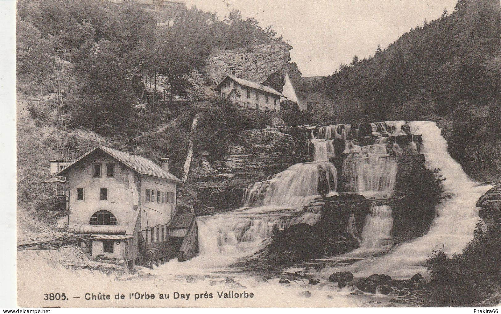 CHUTE DE L ORBE VALLORBE - Vallorbe