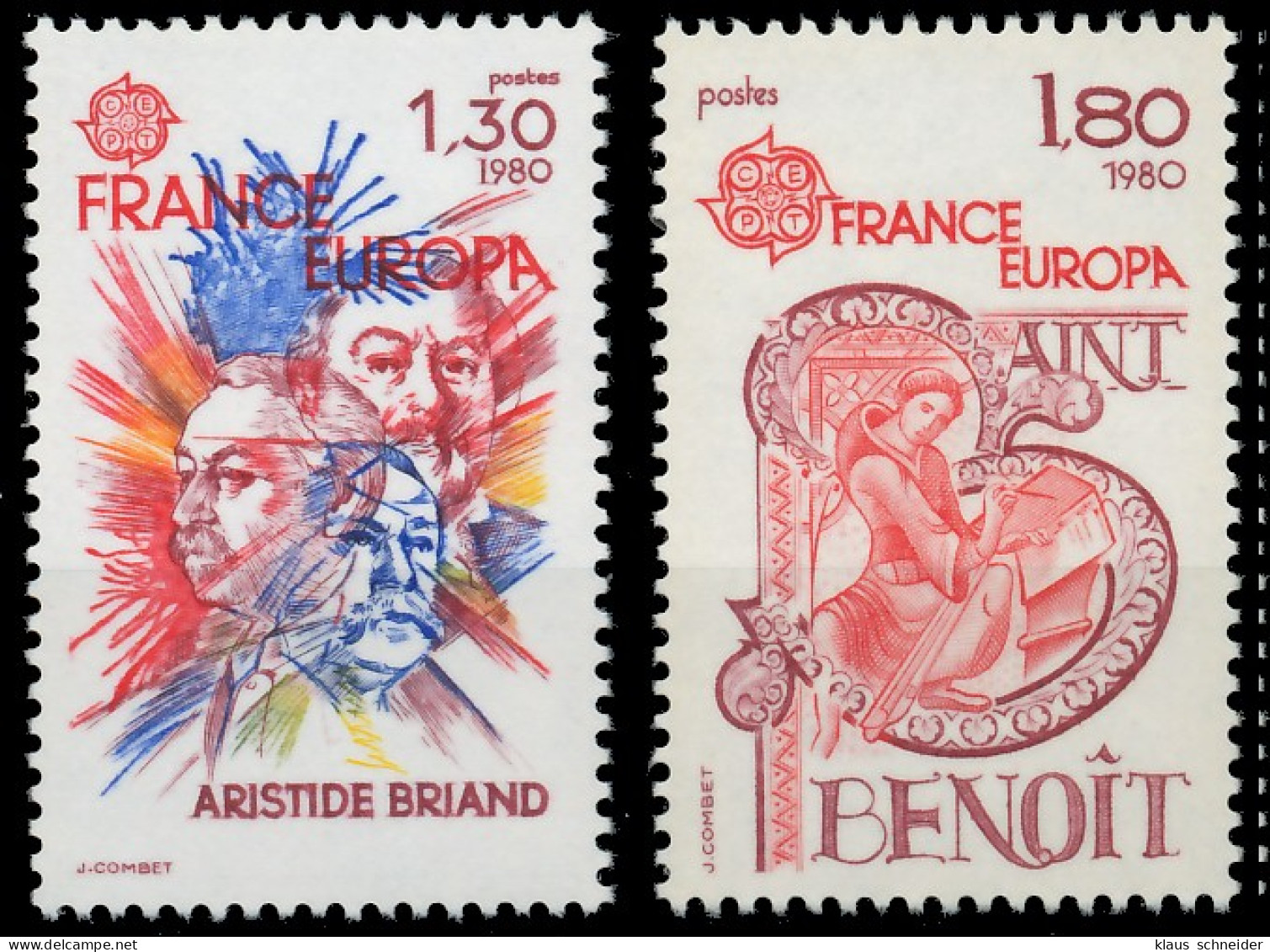 FRANKREICH 1980 Nr 2202-2203 Postfrisch S1C3026 - Unused Stamps