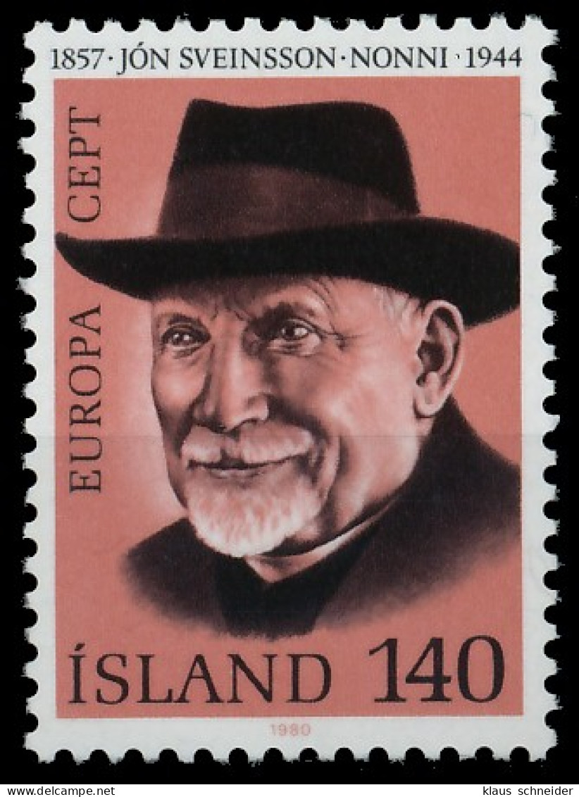 ISLAND 1980 Nr 552 Postfrisch S1C3262 - Nuevos