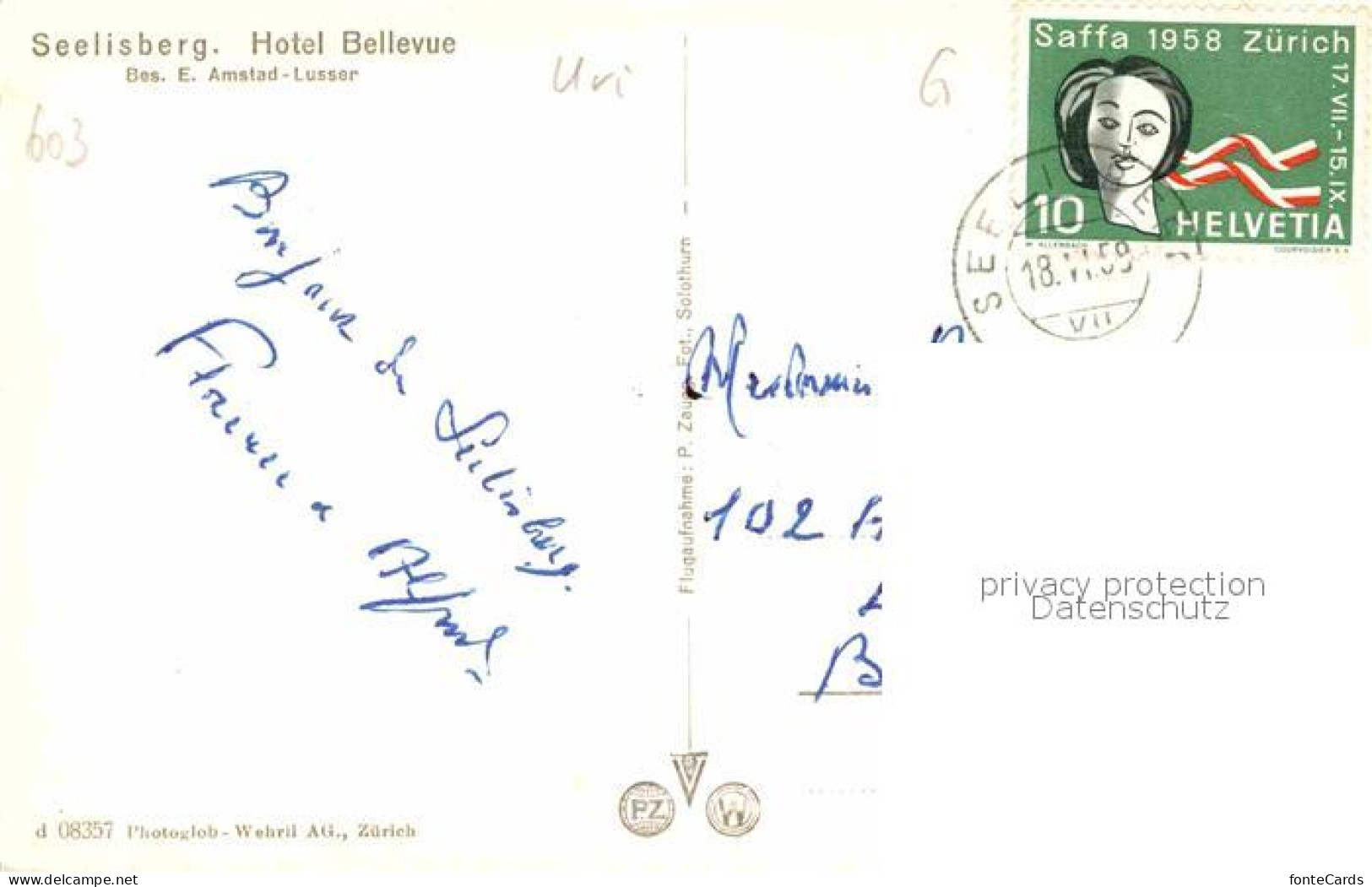 12787630 Seelisberg UR Hotel Bellevue Mit Bristenstock Seelisberg - Altri & Non Classificati