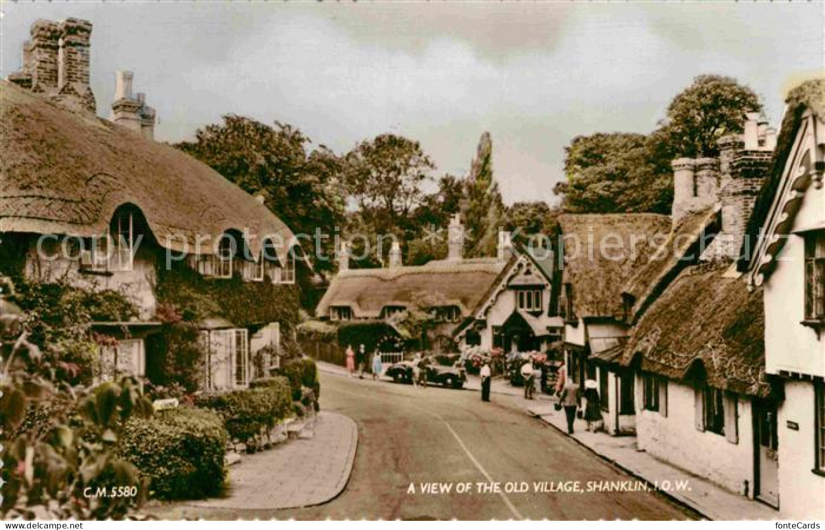 12787582 Shanklin Dorfmotiv Isle Of Wight - Andere & Zonder Classificatie