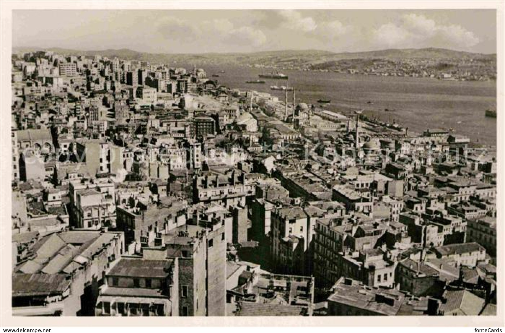 12787574 Istanbul Constantinopel Stadtteil Galata Panorama Istanbul - Türkei