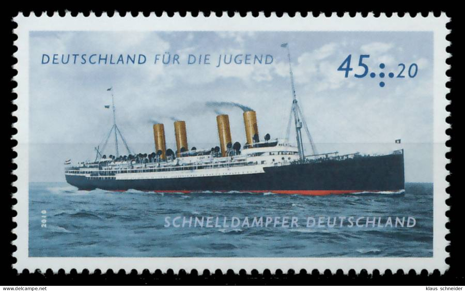 BRD BUND 2010 Nr 2809 Postfrisch S1DE666 - Unused Stamps