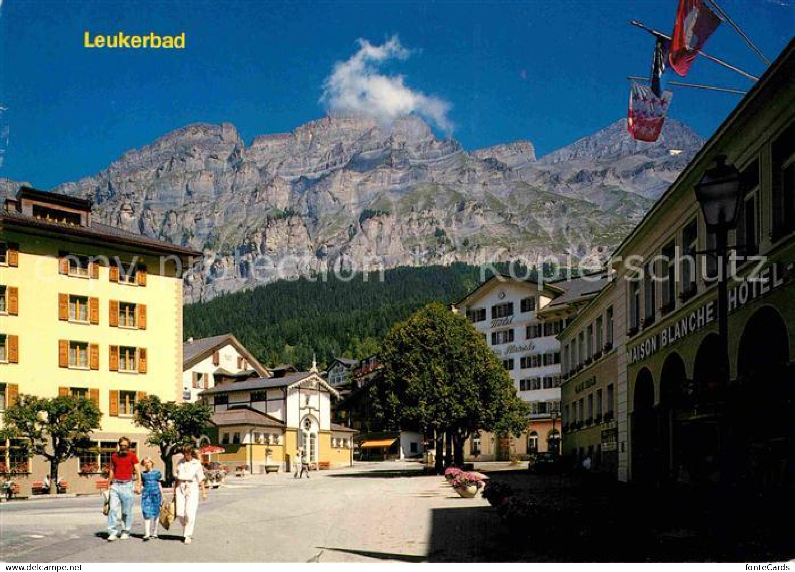 12787338 Leukerbad Ortsmotiv Loeche-les-Bains - Other & Unclassified