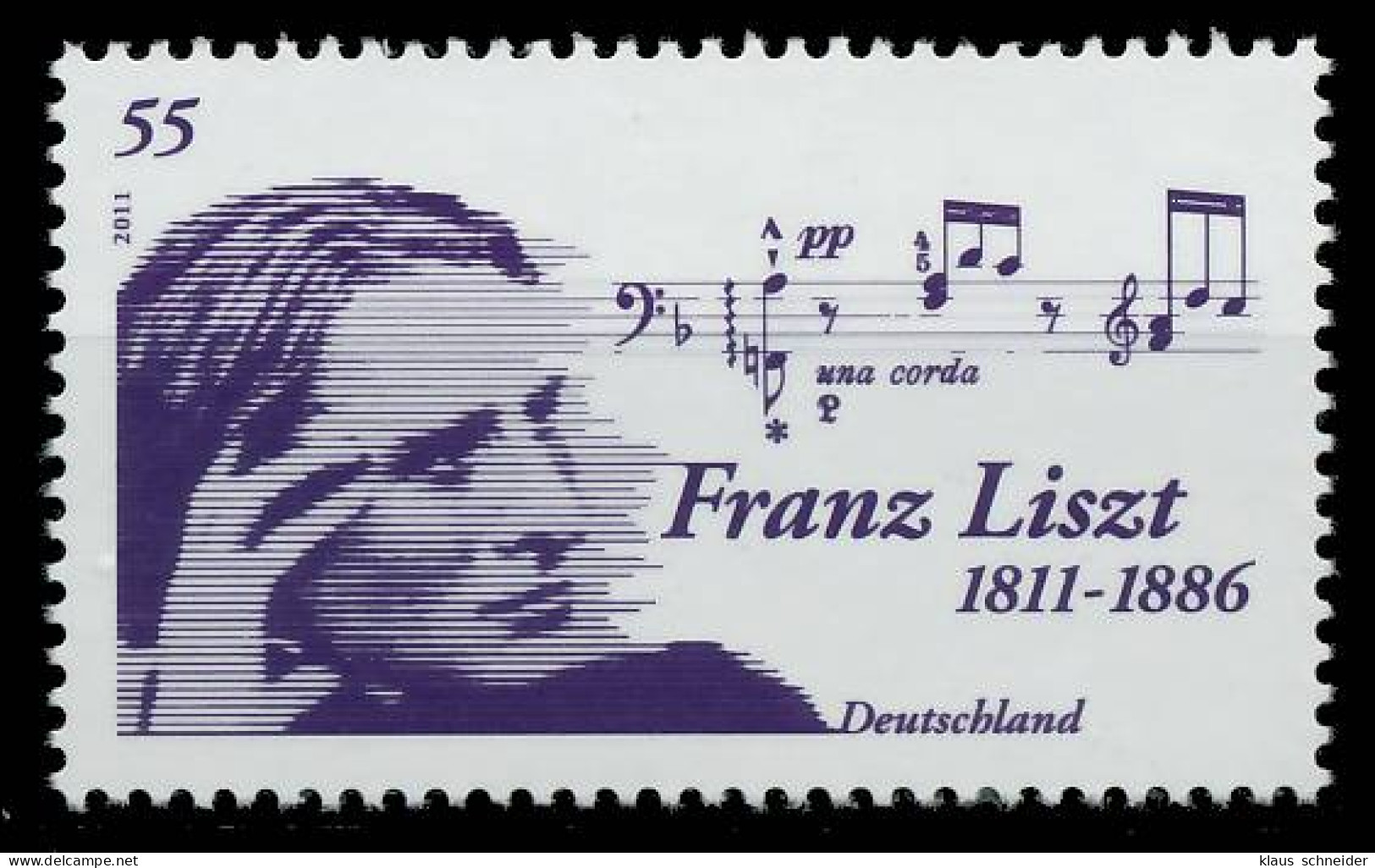 BRD BUND 2011 Nr 2846 Postfrisch S1DE722 - Unused Stamps