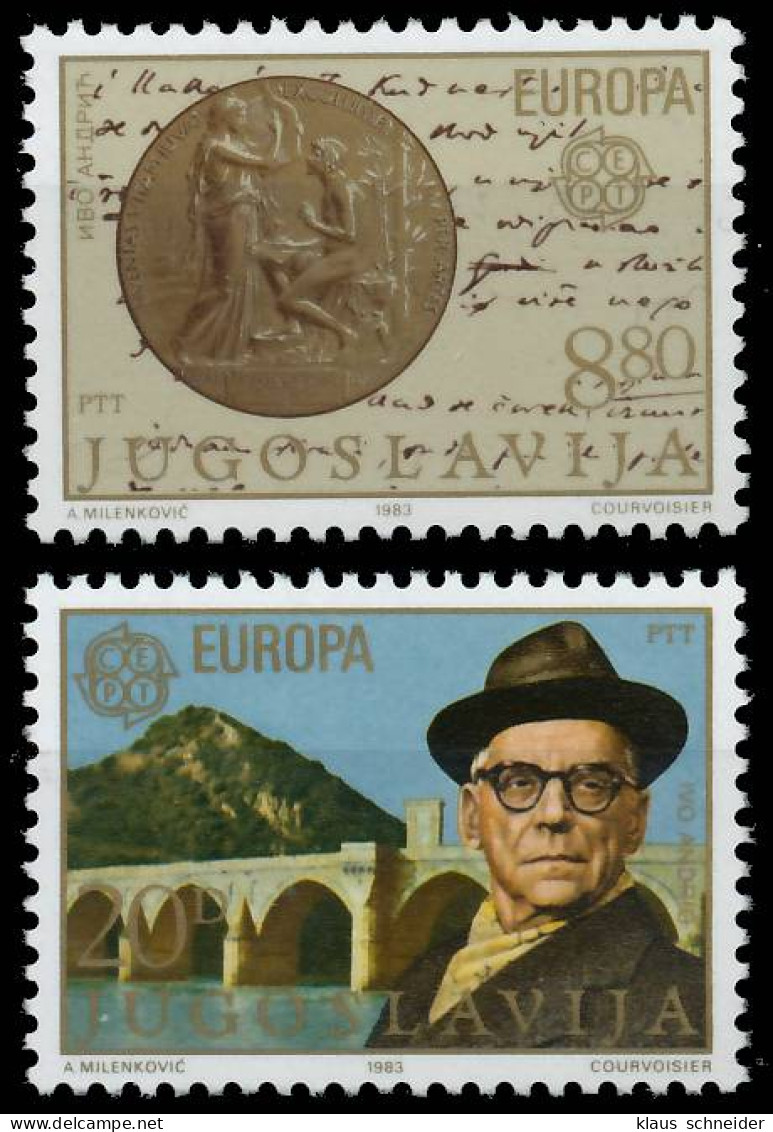 JUGOSLAWIEN 1983 Nr 1984-1985 Postfrisch S1E534E - Unused Stamps