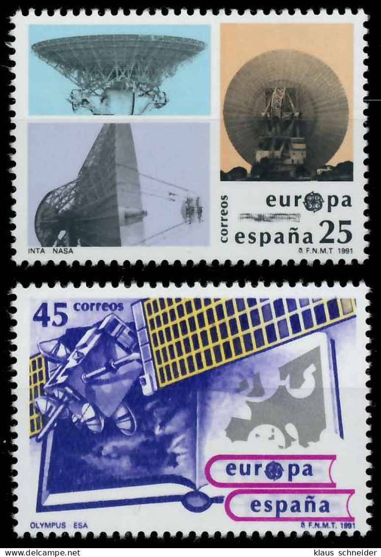 SPANIEN 1991 Nr 2990-2991 Postfrisch X5D33EA - Unused Stamps