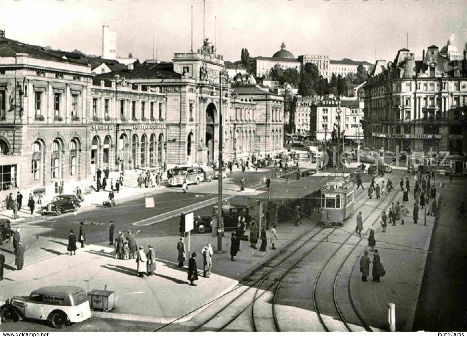 12787042 Zuerich ZH Hauptbahnhof Strassenbahn Zuerich - Otros & Sin Clasificación