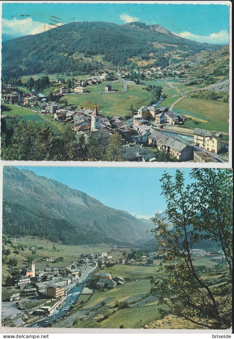 N. 2 CARTOLINE LA THUILE AOSTA - Autres & Non Classés