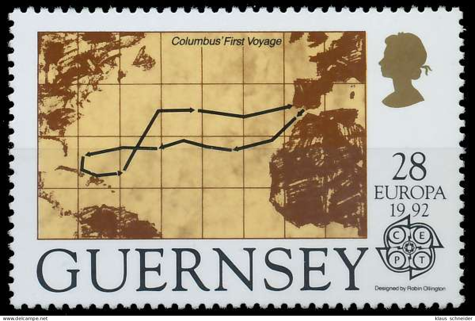 GUERNSEY 1992 Nr 551 Postfrisch X5D8FBE - Guernesey