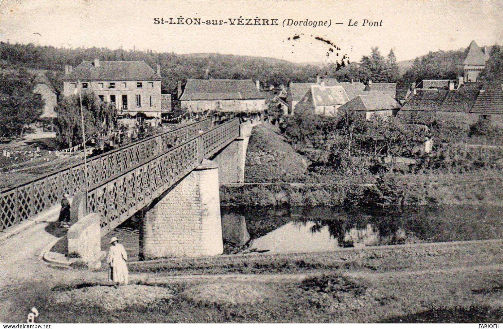 St LEON Sur VEZERE - Le Pont . - Autres & Non Classés