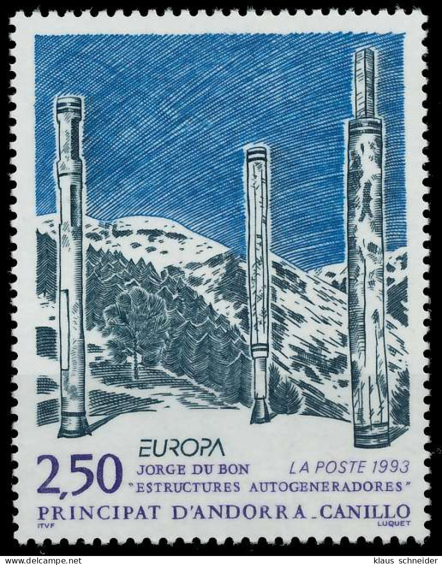 ANDORRA (FRANZ. POST) 1993 Nr 451 Postfrisch S20A8C2 - Unused Stamps