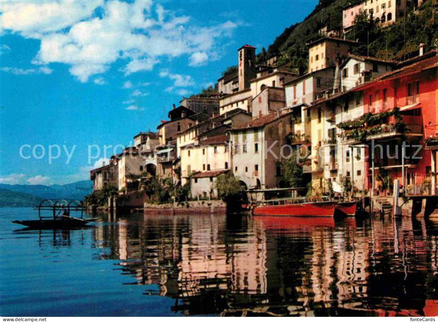 12785912 Gandria Lago Di Lugano Teilansicht Gandria - Otros & Sin Clasificación