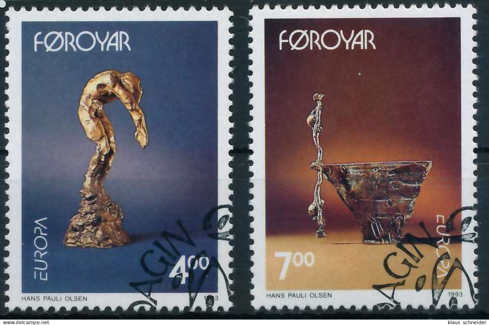 FÄRÖER 1993 Nr 248-249 Gestempelt X5DAF42 - Färöer Inseln
