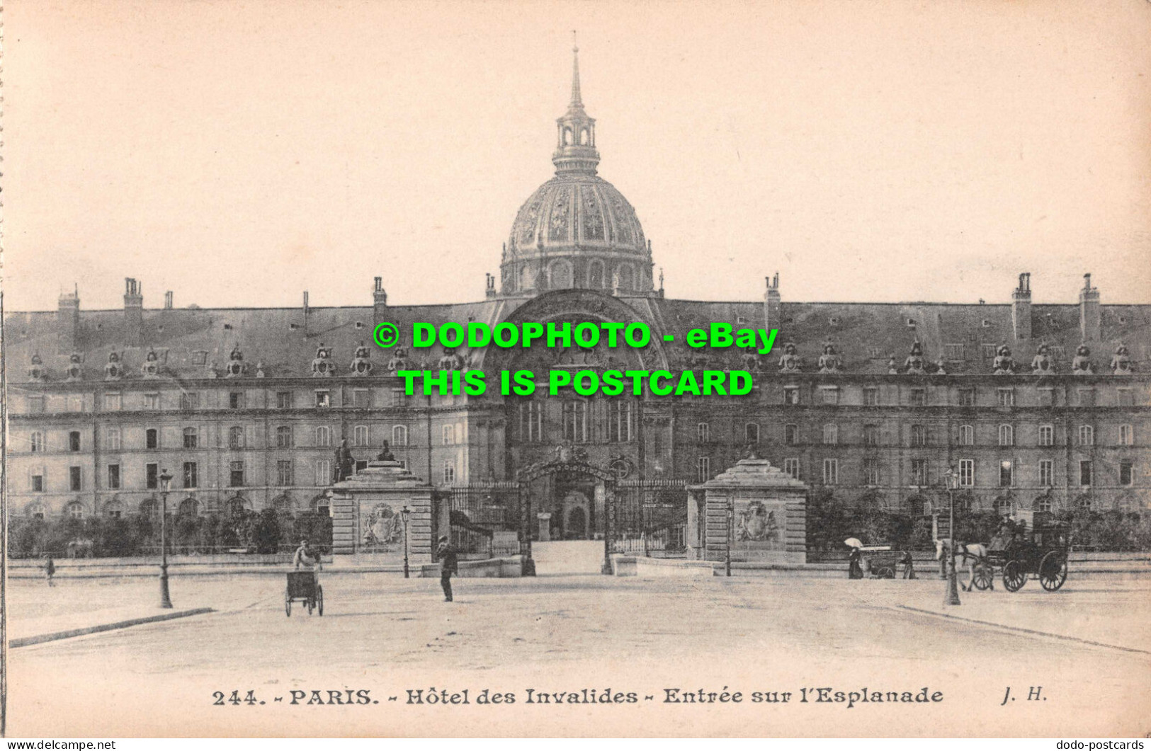 R532266 Paris. Hotel Des Invalides. Entree Sur L Esplanade. Paris. Hotel Des Inv - Wereld