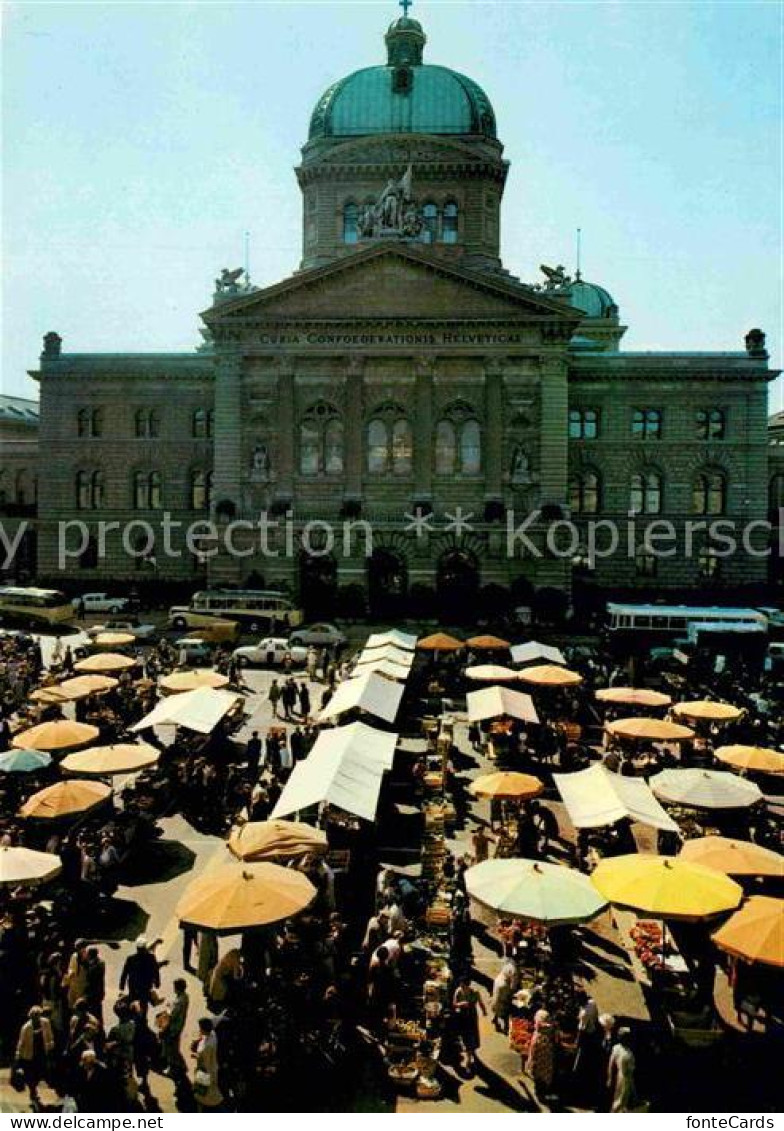 12784093 Bern BE Bundeshaus Markt Bern - Autres & Non Classés