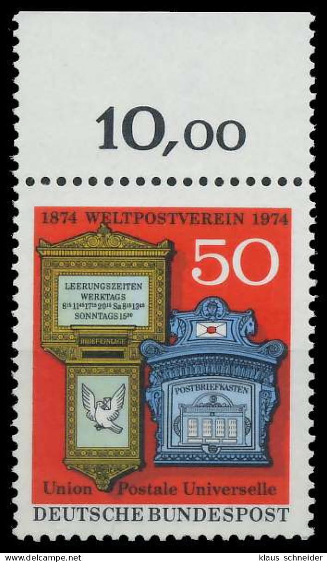 BRD BUND 1974 Nr 825 Postfrisch ORA X5FAA16 - Unused Stamps