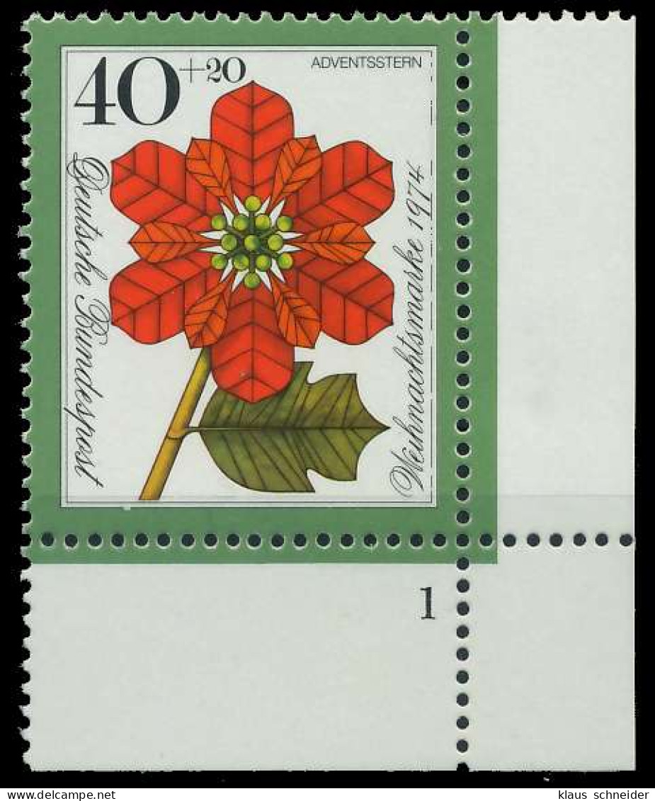 BRD BUND 1974 Nr 824 Postfrisch FORMNUMMER 1 X5FAA5E - Unused Stamps