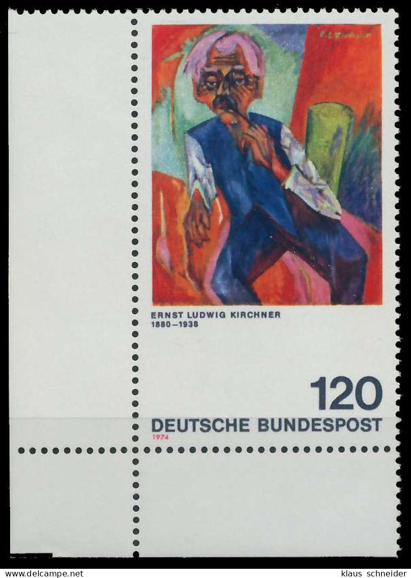 BRD BUND 1974 Nr 823 Postfrisch ECKE-ULI S22F006 - Unused Stamps