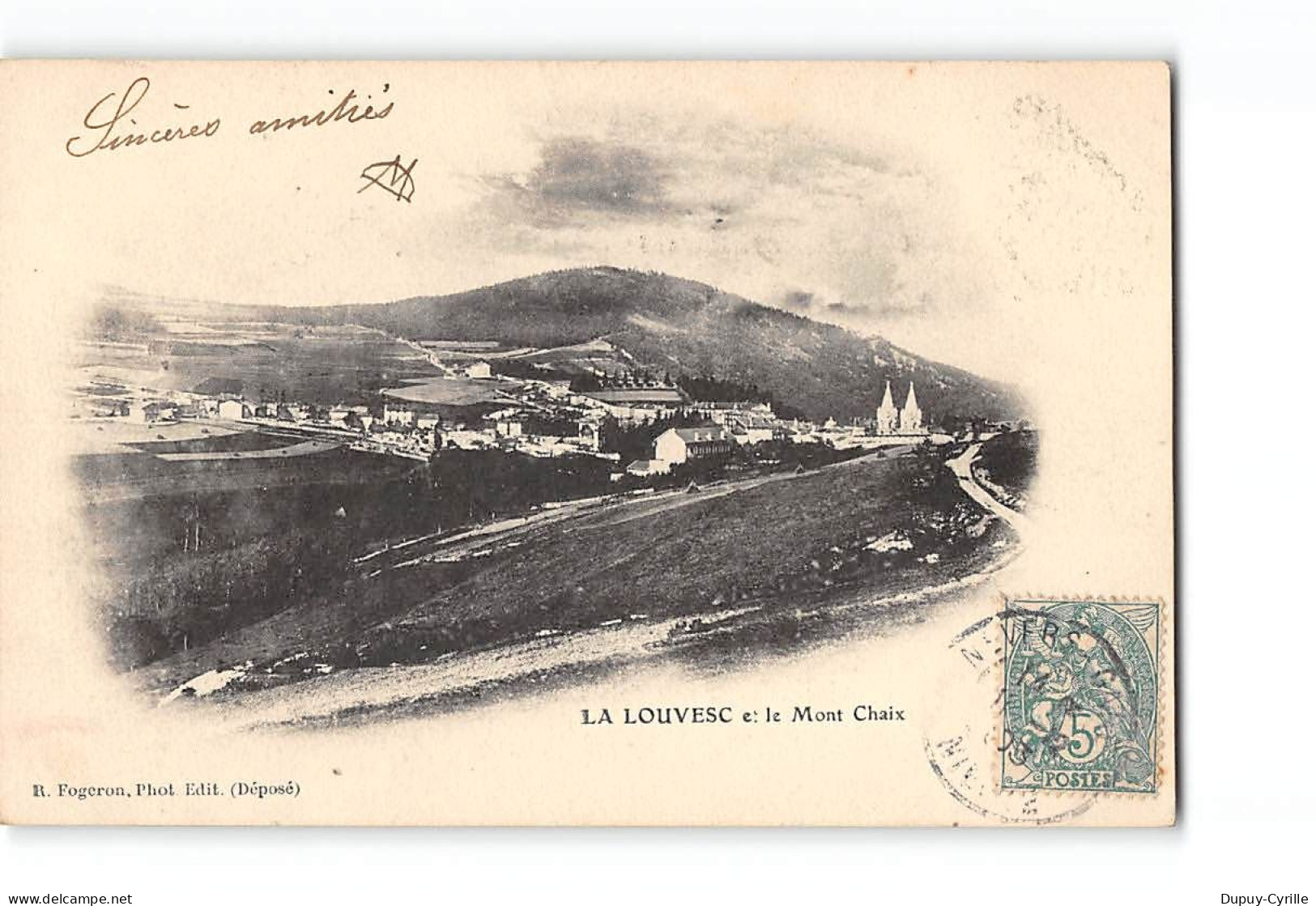 LA LOUVESC Et Le Mont Chaix - Très Bon état - La Louvesc