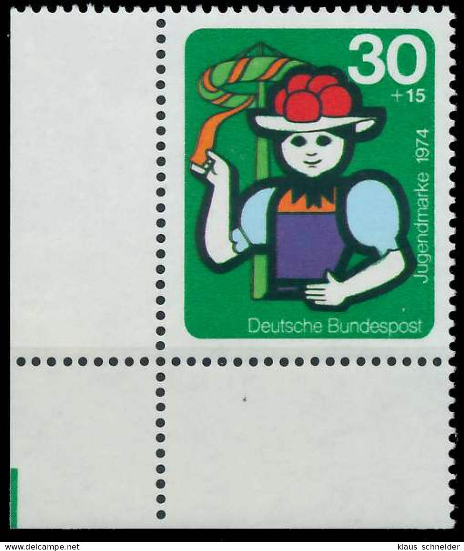 BRD BUND 1974 Nr 801 Postfrisch ECKE-ULI X5FE4F2 - Unused Stamps