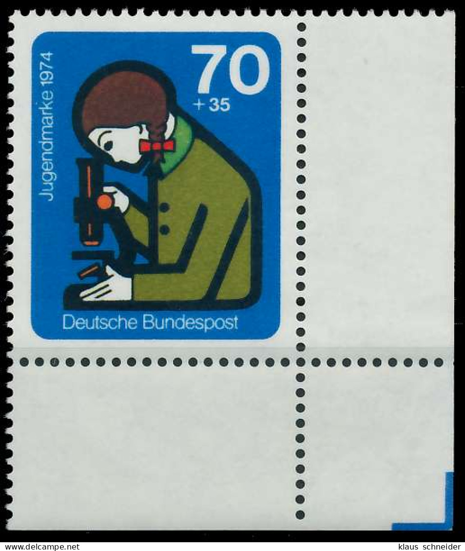 BRD BUND 1974 Nr 803 Postfrisch ECKE-URE X5FE53E - Unused Stamps