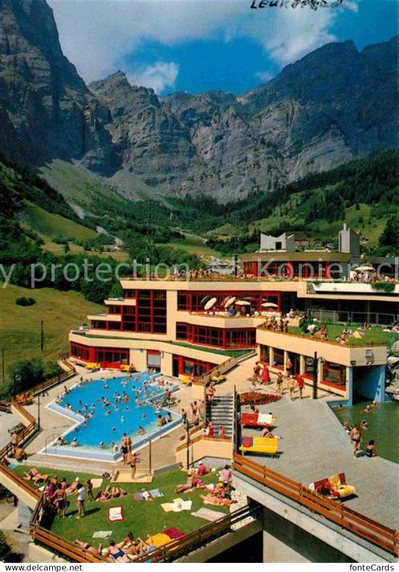 12780830 Leukerbad Thermal Badecenter Gemmipass Alpen Loeche-les-Bains - Sonstige & Ohne Zuordnung