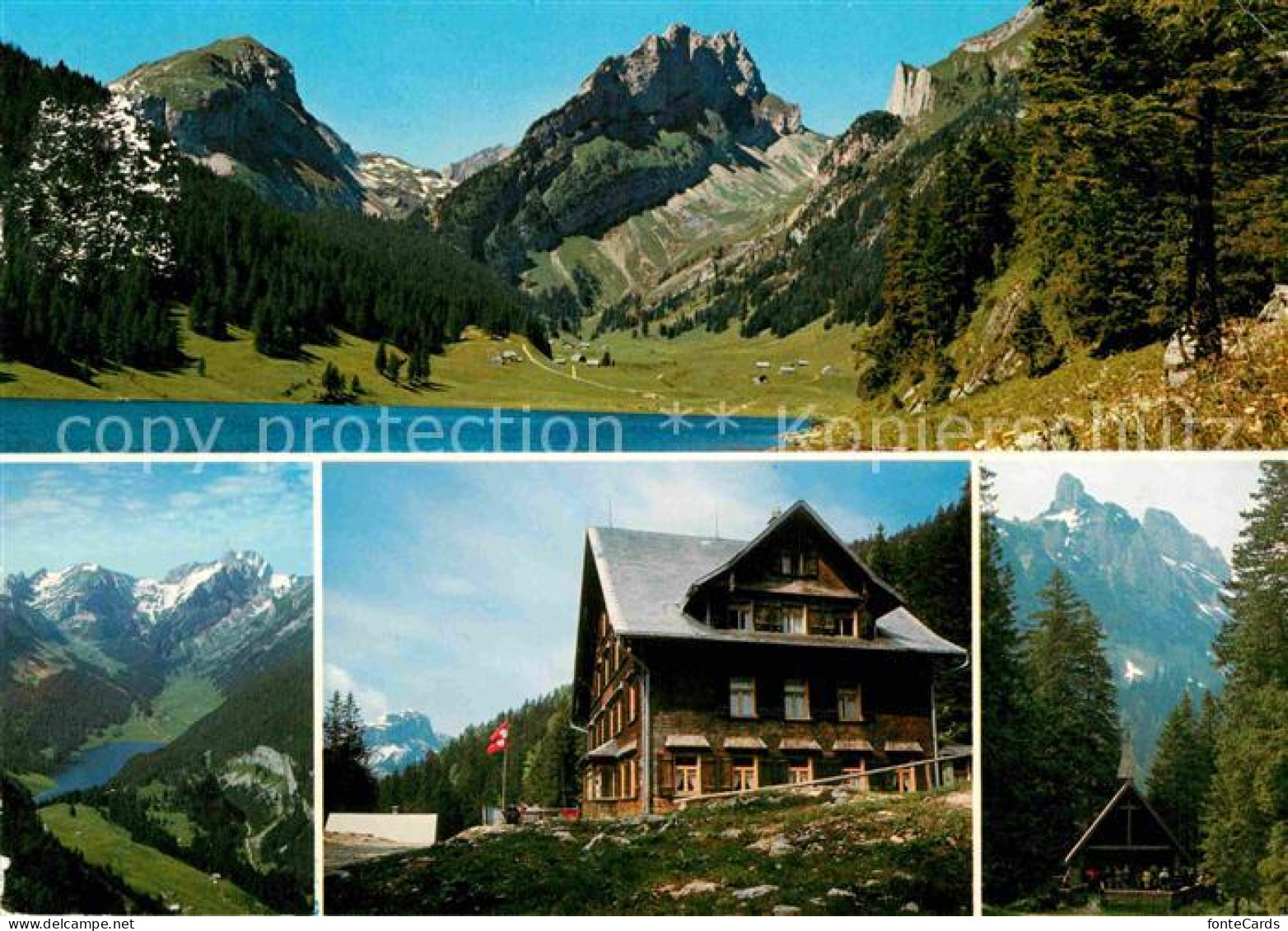 12780420 Saemtisersee Berggasthaus Alpenpanorama Appenzeller Alpen - Autres & Non Classés