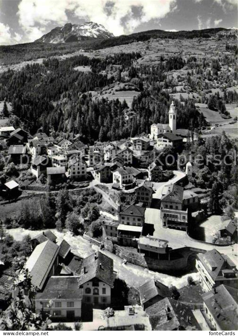 12780263 Tiefencastel Fliegeraufnahme Mit Mon Und Piz Toissa Tiefencastel - Sonstige & Ohne Zuordnung