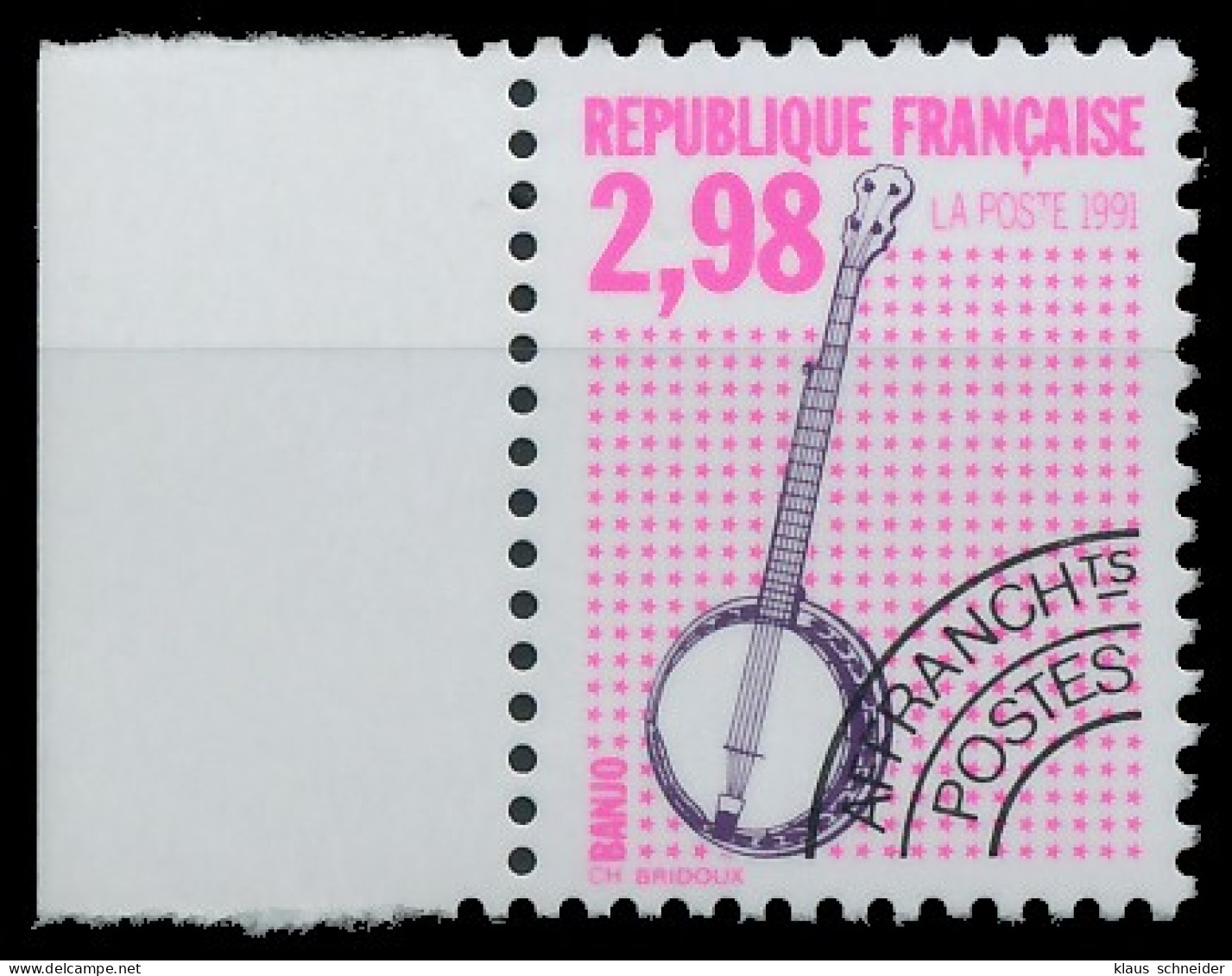 FRANKREICH 1992 Nr 2875 Postfrisch SRA X61F13A - Ungebraucht